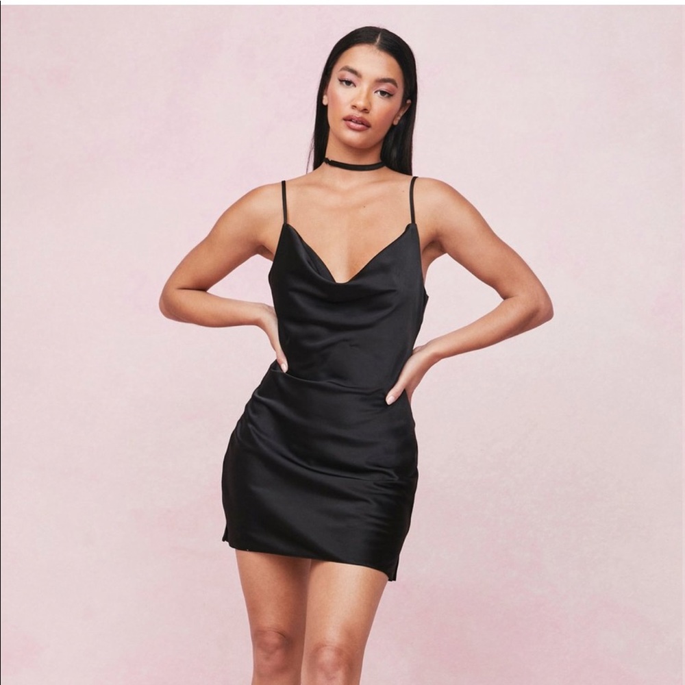 Choker Slip Mini Dress 🖤